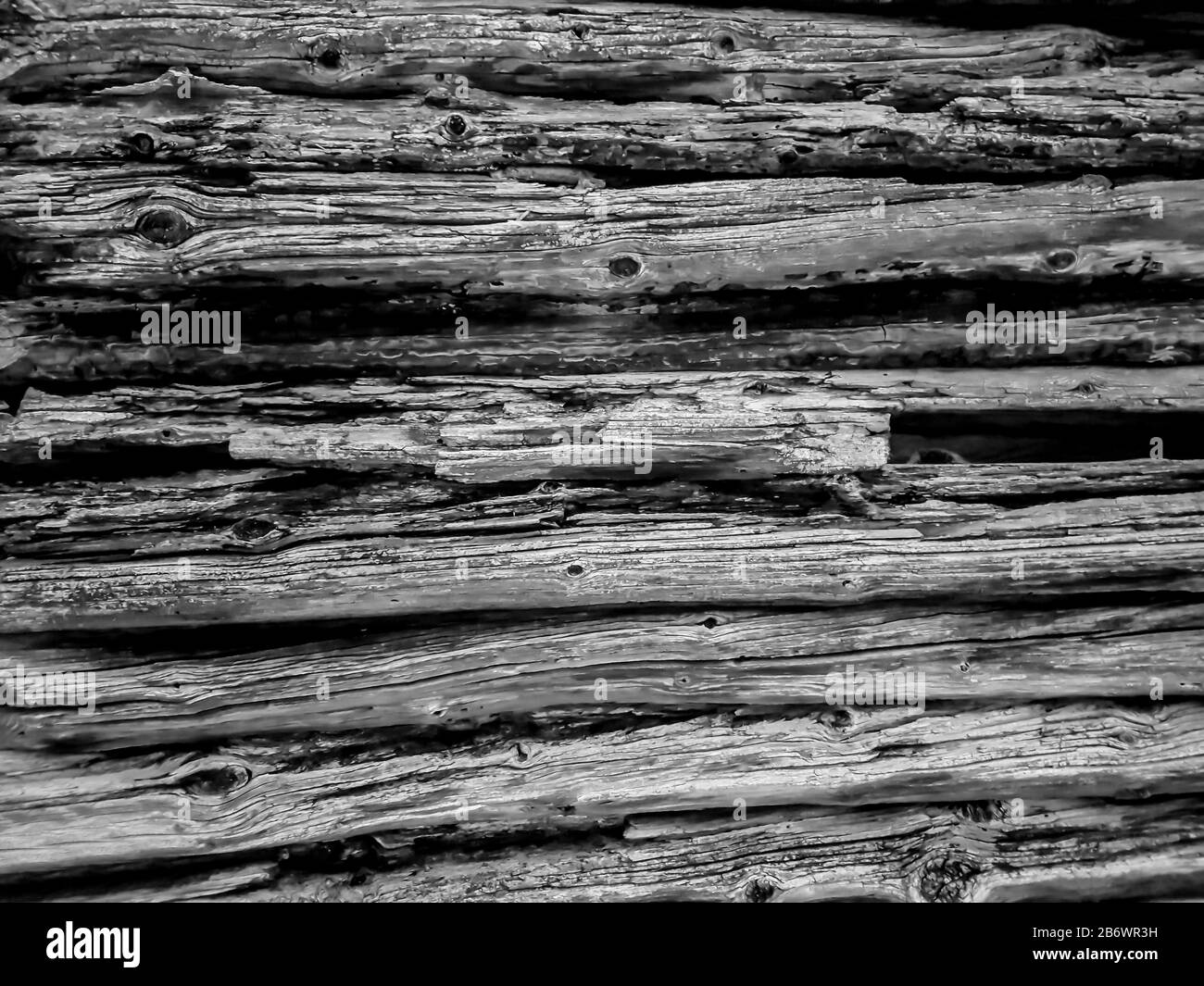 gros plan. fond de mur en bois sombre Banque D'Images