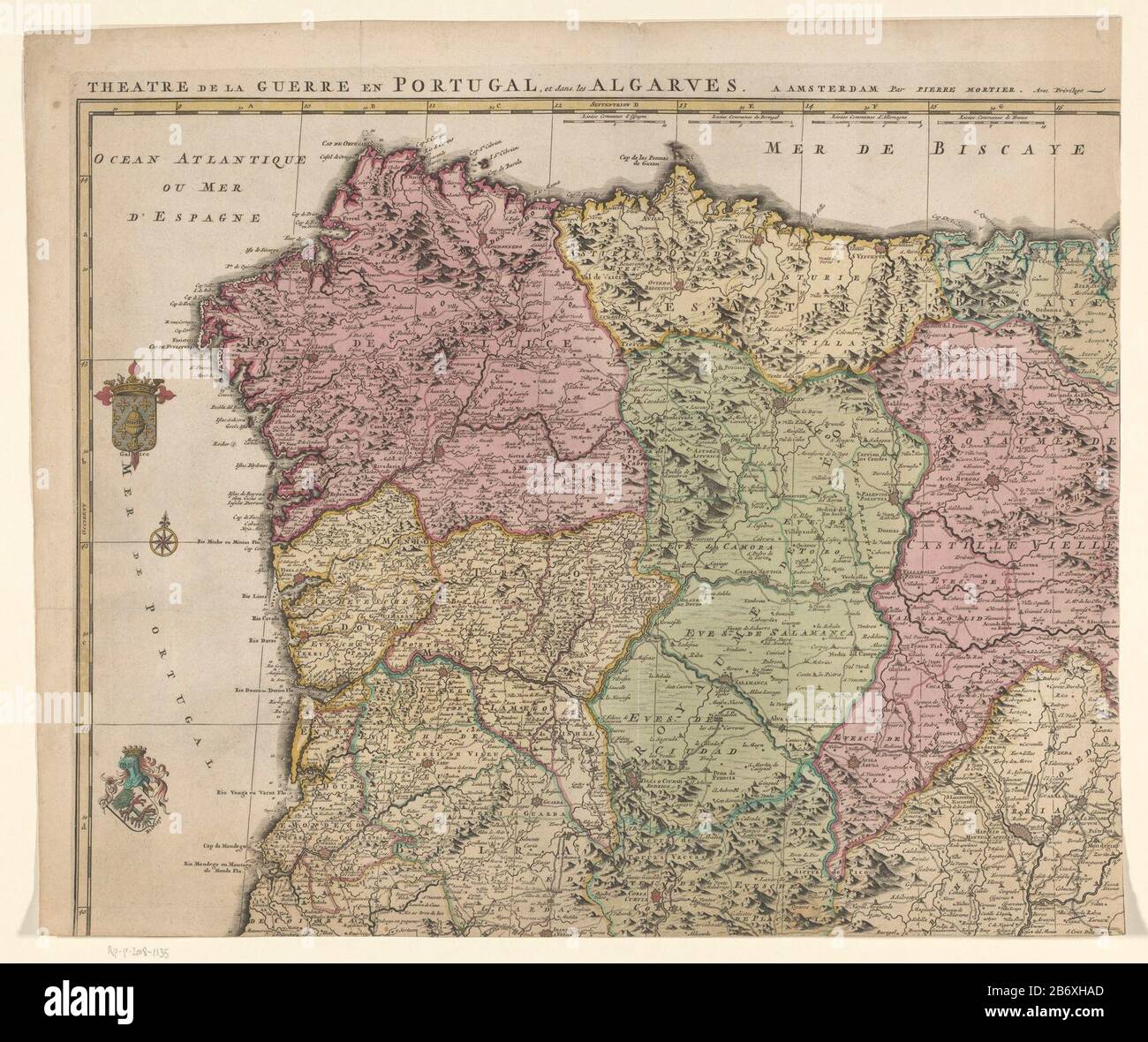 Carte Du Nord De L Espagne Banque D Image Et Photos Page 2 Alamy