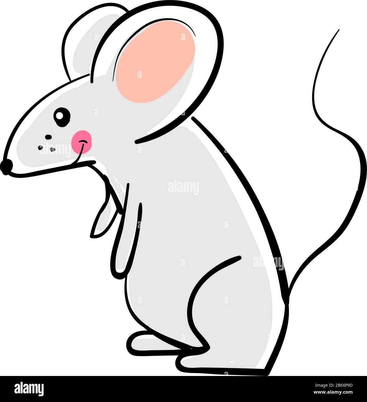 Professionnels de la souris, de l'illustration, vecteur sur fond blanc. Illustration de Vecteur