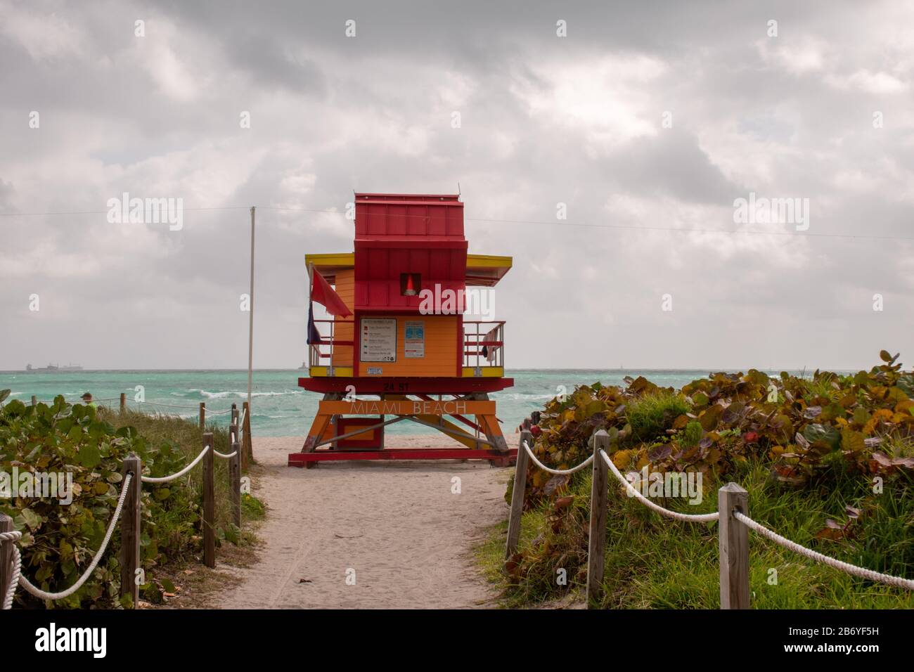 Miami Beach Banque D'Images