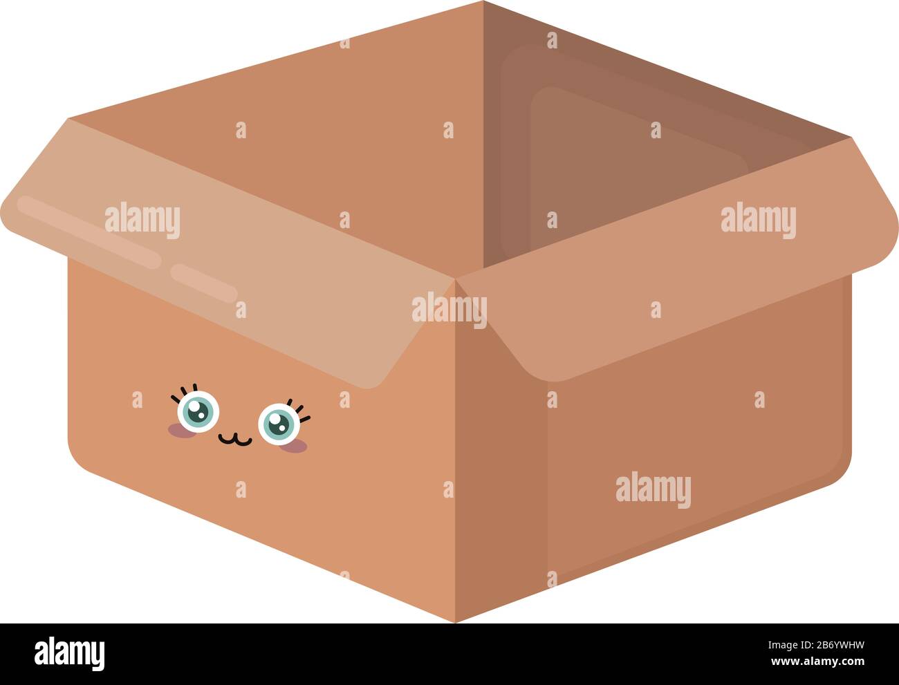 Case vide, illustration, vecteur sur fond blanc. Illustration de Vecteur