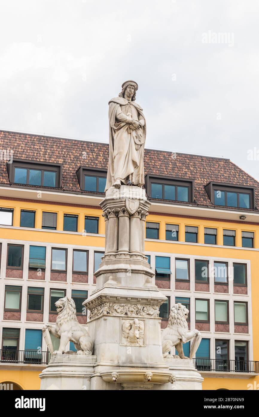Centre historique de Bolzano, Bozen, Trentin-Haut-Adige, Italie Banque D'Images
