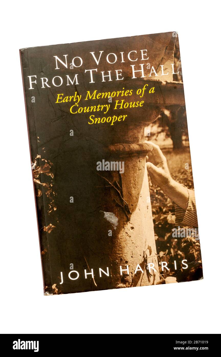Copie papier d'aucune voix De la salle par John Harris. Première publication en 1998. Banque D'Images