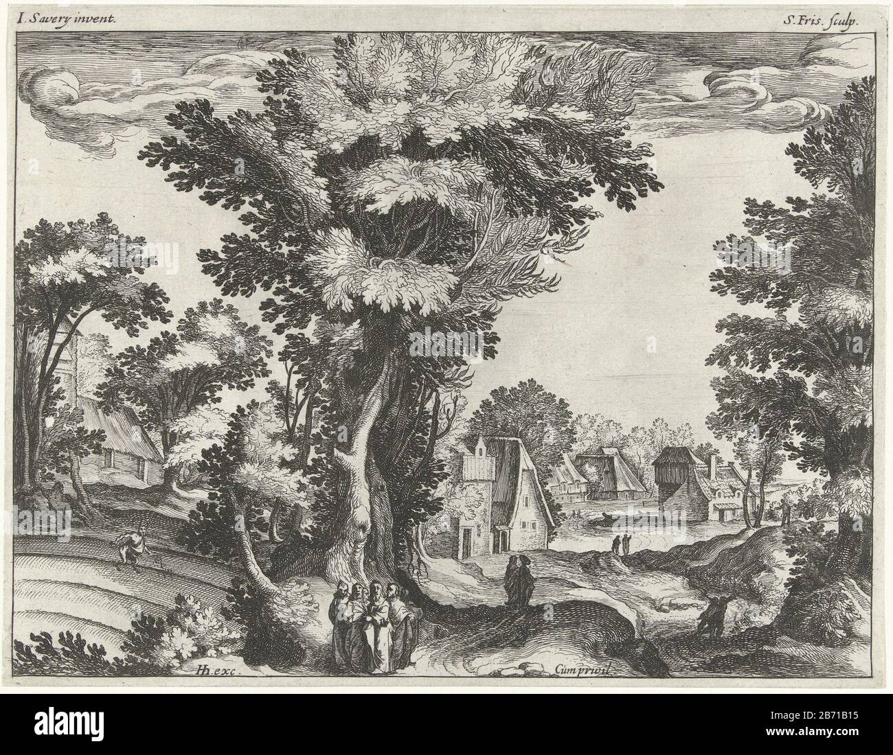 un homme a du blé semé dans son champ et il dort sous un arbre. Le diable trure des tares parmi le blé. Christ et quelques figures se tenant sur le chemin au milieu du landschap. Fabricant : printmaker Simon Frison (bâtiment répertorié), conçu par Jacob Savery (I) (bâtiment répertorié), conçu par Jacob Savery (II) ( objet répertorié) Editeur: Hendrick Hondius (I) (bâtiment répertorié) fournisseur de privilèges inconnu (propriété répertoriée) Lieu fabrication: Printmaker: Pays-Bas du Nord conception: Pays-Bas conception: Pays-Bas Nord Éditeur: La Haye Date : 1599 - 1649 Physique Fe Banque D'Images