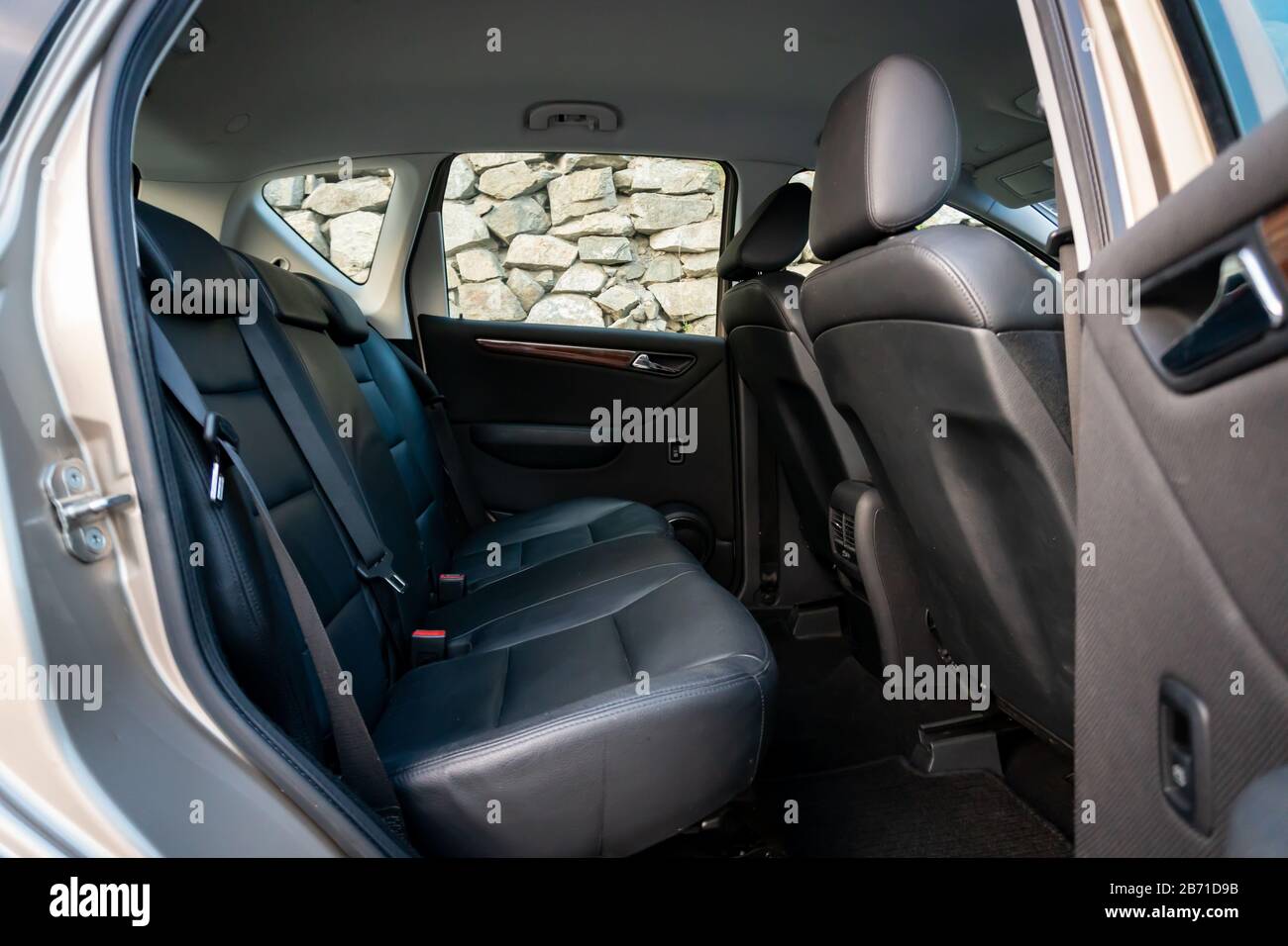 Mercedes Benz CLASSE A équipement de trump Avantgarde, sellerie en cuir, transmission automatique, année 2007 Banque D'Images