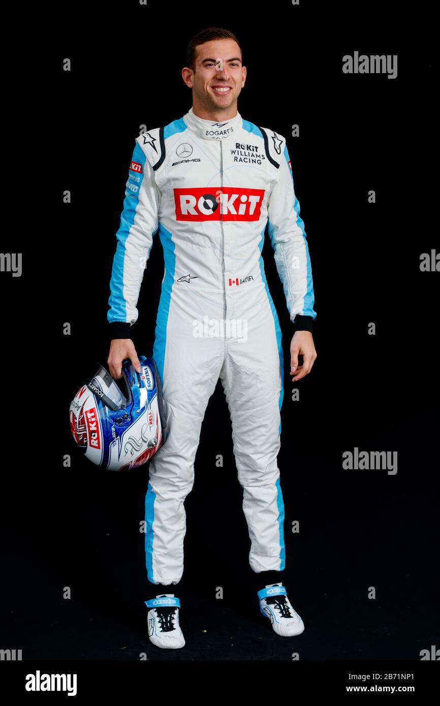 Nicholas Latifi (CAN) Banque D'Images