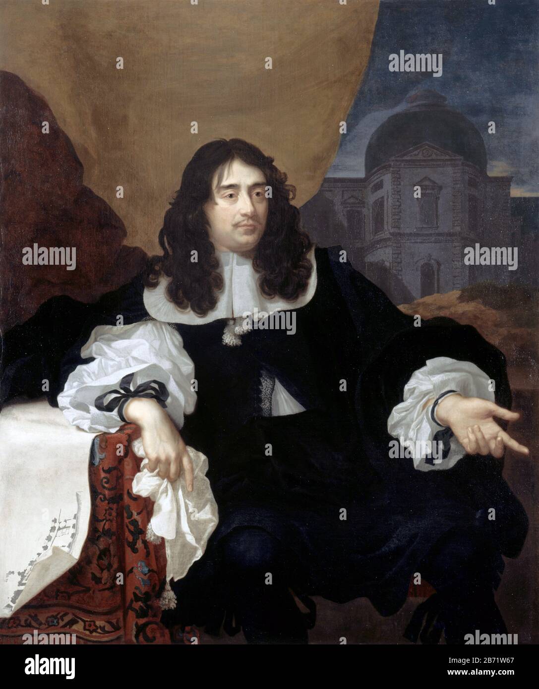 Antoine de Ratason, (1617 – 1670) aristocrate français Banque D'Images