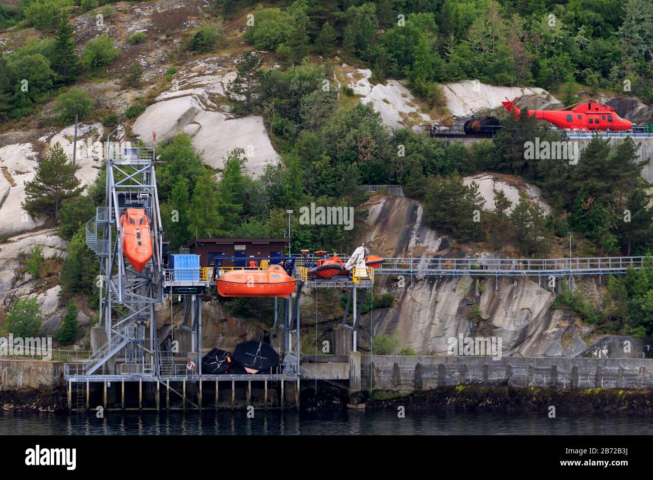 Centre De Formation Maritime, Ville De Trondheim, Comté De Trondlag, Norvège Banque D'Images