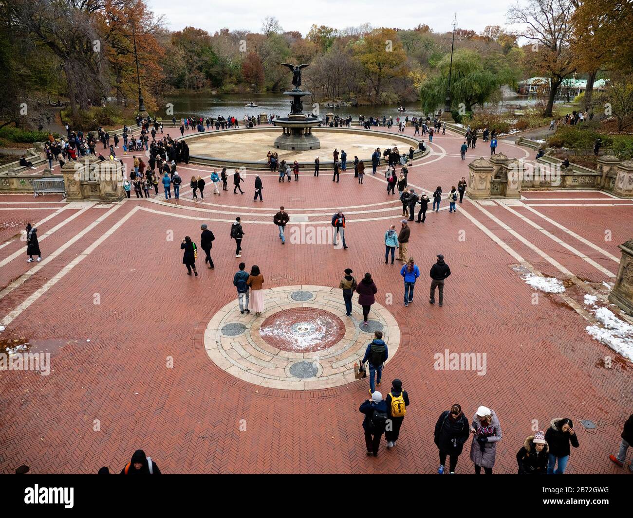 Bethesda Fountain Central Park Nyc Photo Stock Alamy