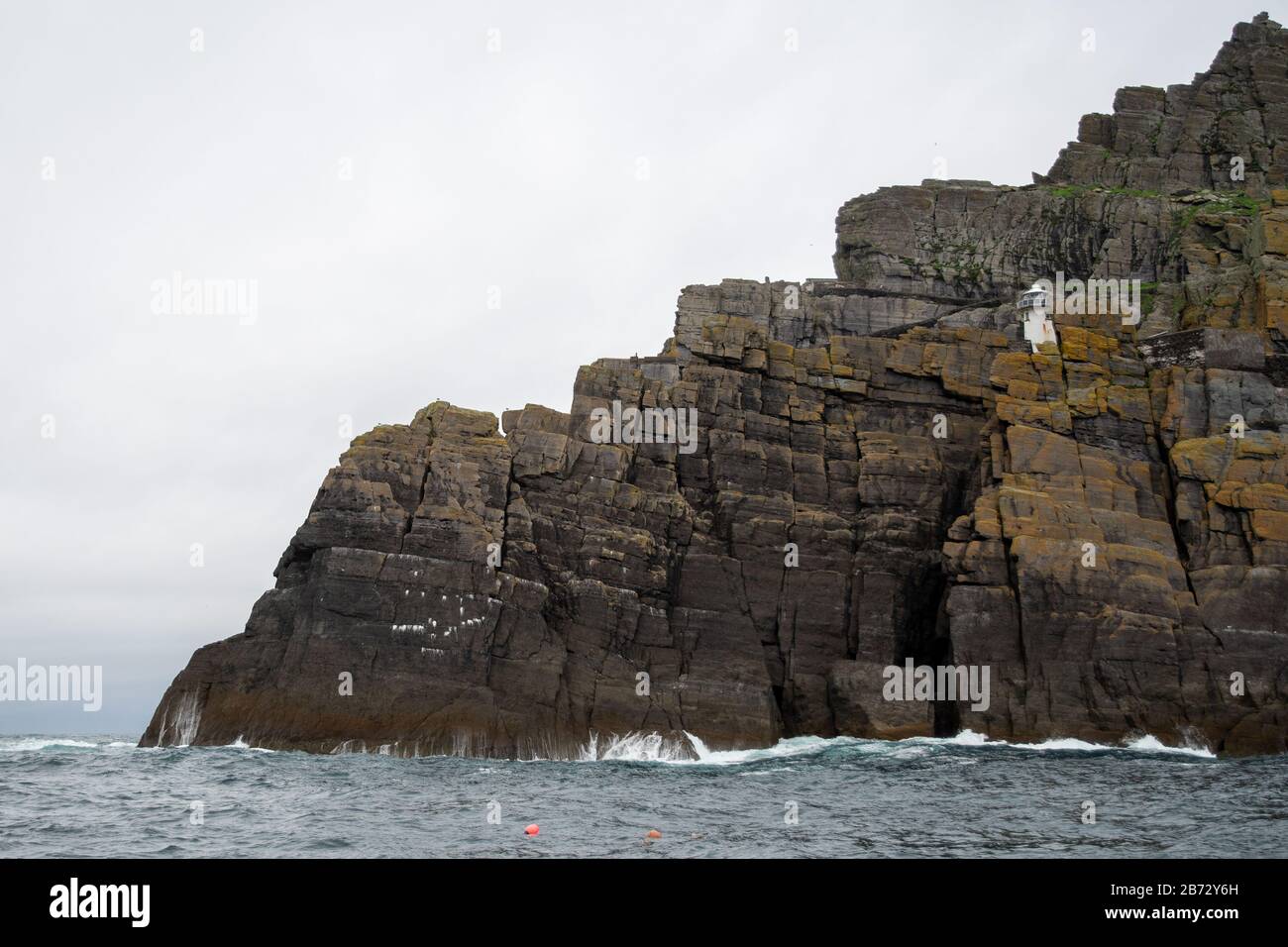 Skellig Michael Island en Irlande Banque D'Images