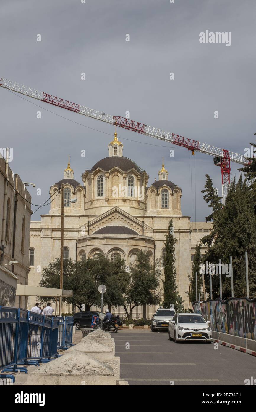 La vieille ville abrite plusieurs sites d'importance religieuse. Banque D'Images