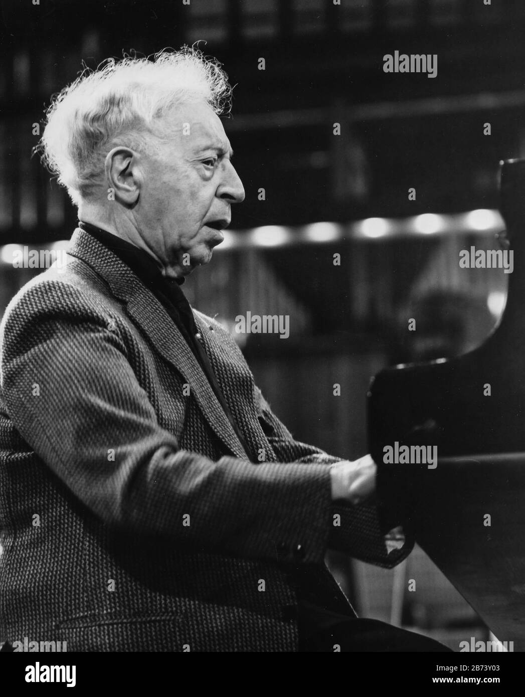 Arthur Rubinstein Banque D'Images