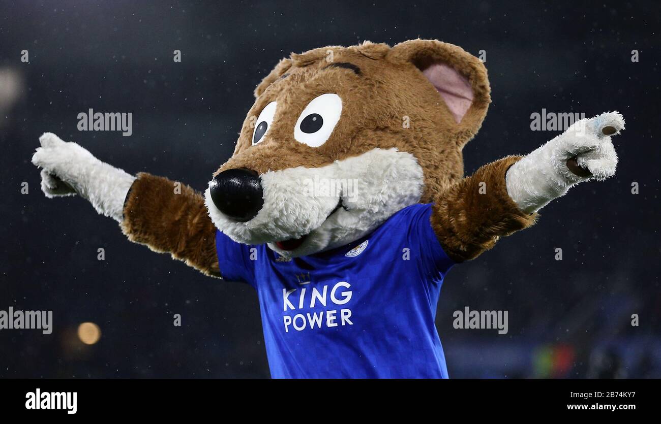 La mascotte de Leicester City Filbert le renard Banque D'Images