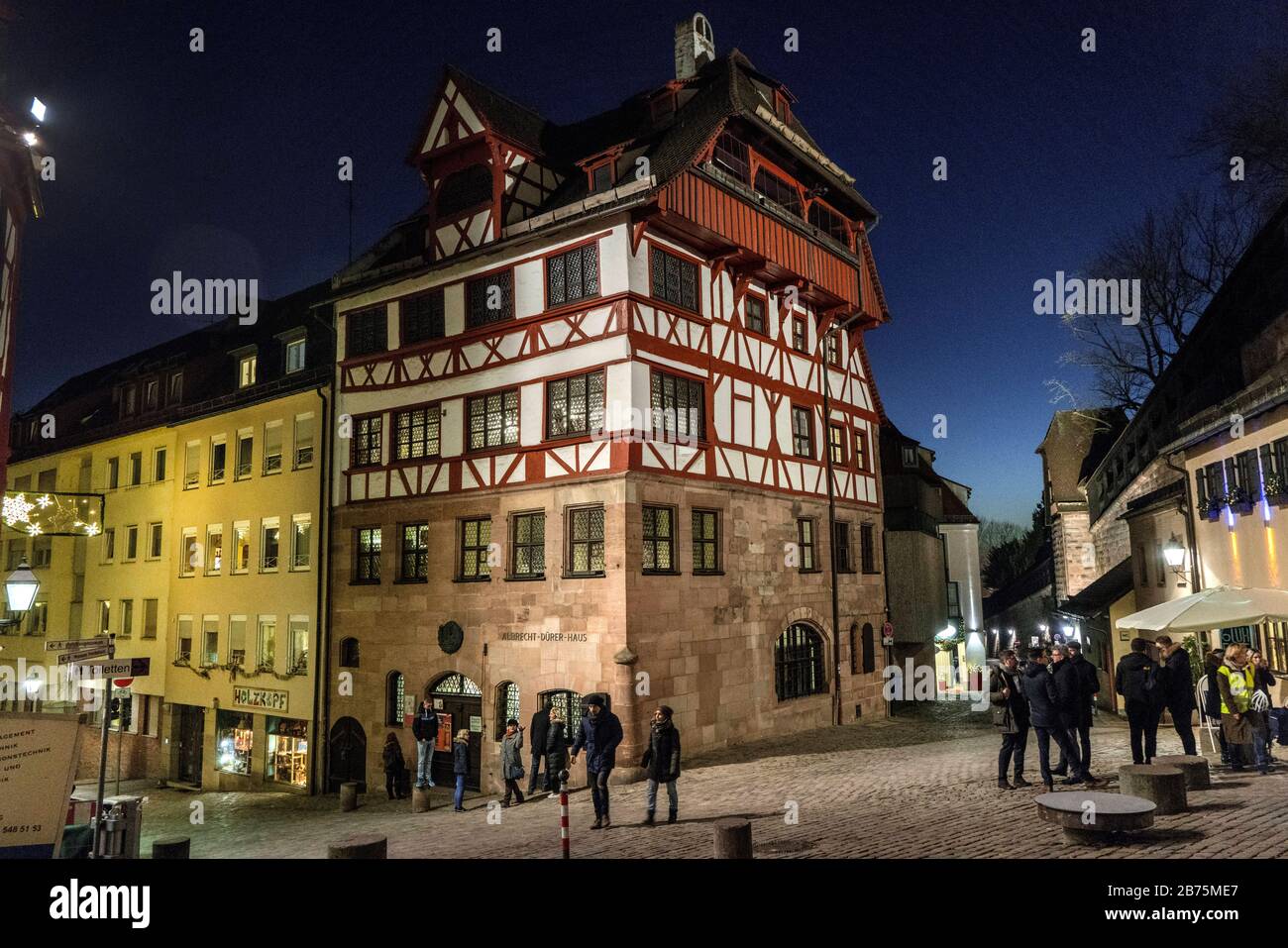 Allemagne, Nuremberg, 7 décembre 2017. Maison Albrecht Dürer. [traduction automatique] Banque D'Images
