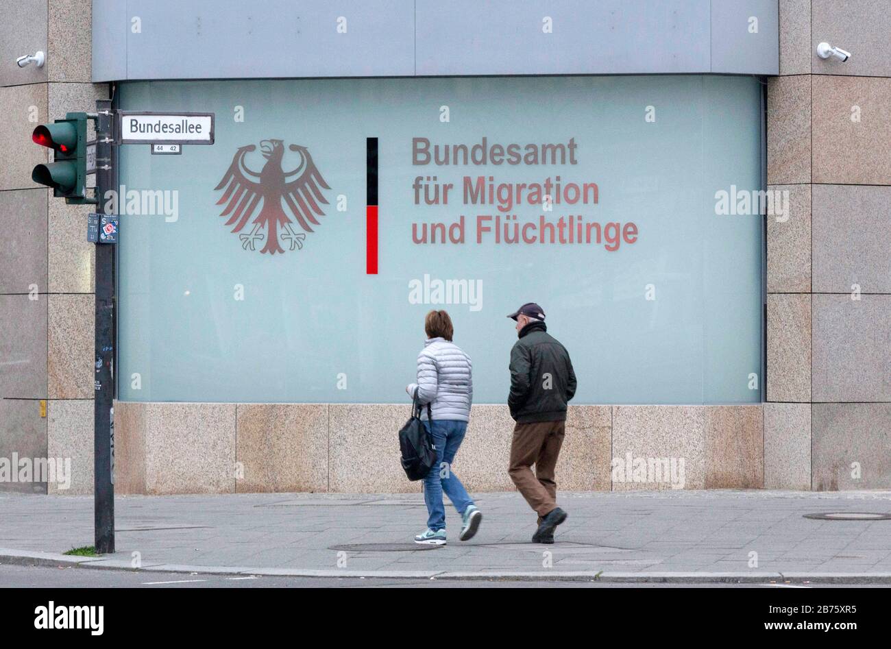 Office fédéral des migrations et des réfugiés le 04.04.2017 à Berlin [traduction automatique] Banque D'Images