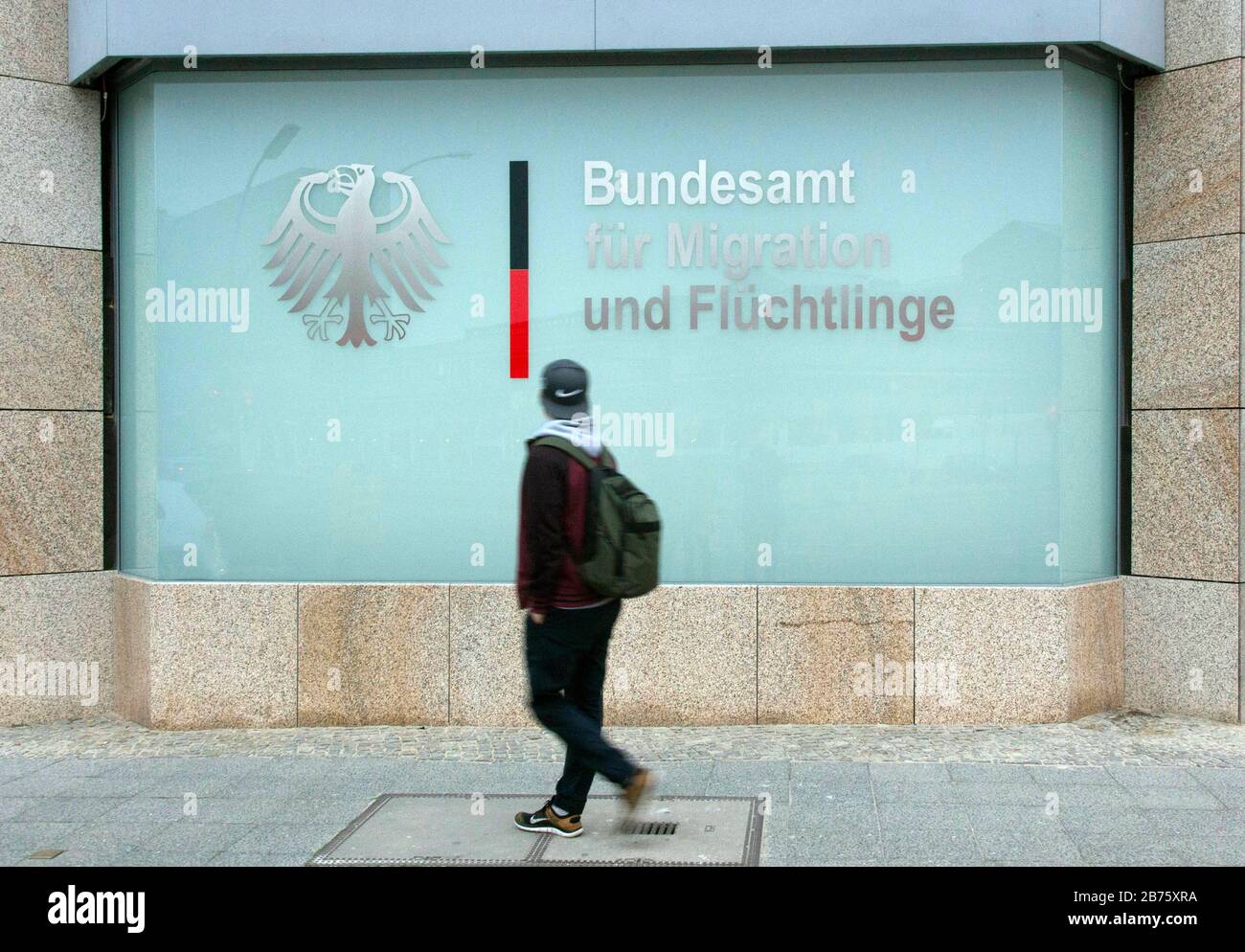 Office fédéral des migrations et des réfugiés le 04.04.2017 à Berlin [traduction automatique] Banque D'Images