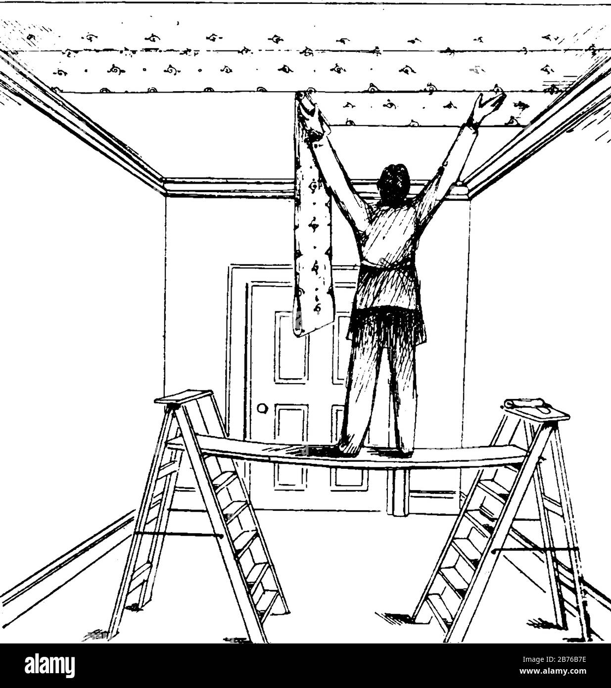 Cette illustration représente le fond d'écran, le dessin de lignes vintage ou l'illustration de gravure. Illustration de Vecteur