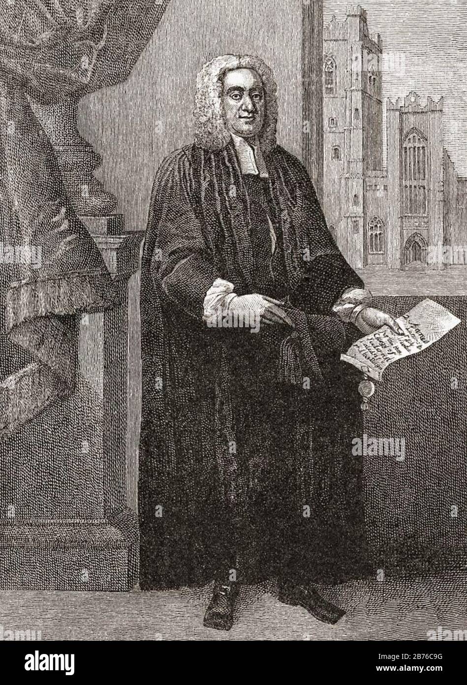 JONATHAN SWIFT (1667-1745) satiriste, politicien et religieux anglo-irlandais Banque D'Images
