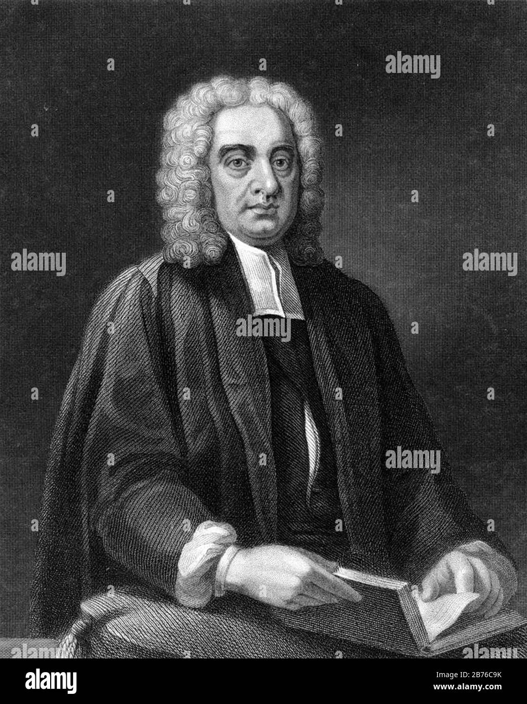 JONATHAN SWIFT (1667-1745) satiriste, politicien et religieux anglo-irlandais Banque D'Images