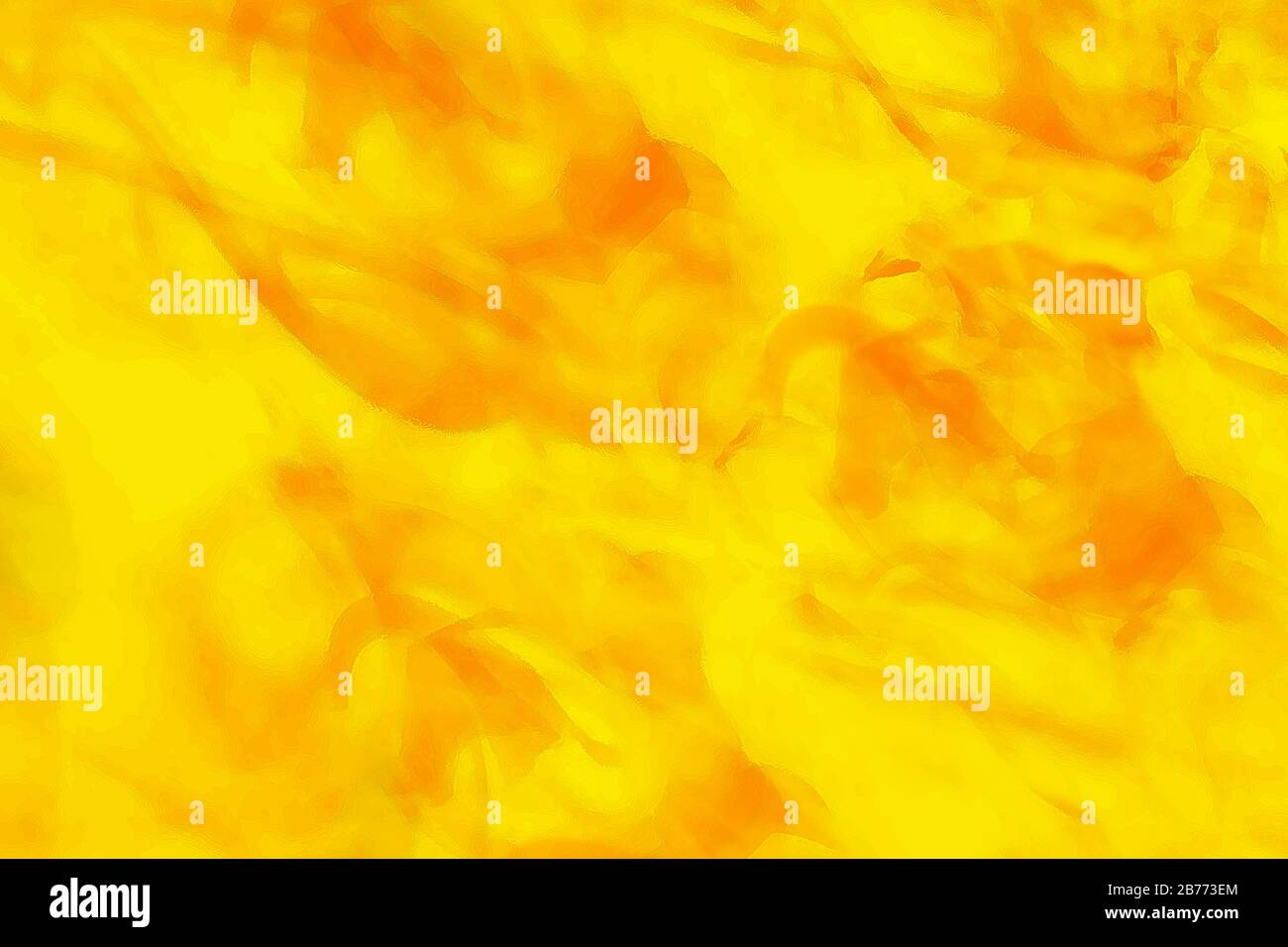 Jaune abstrait couleur de l'eau feu texture. Banque D'Images