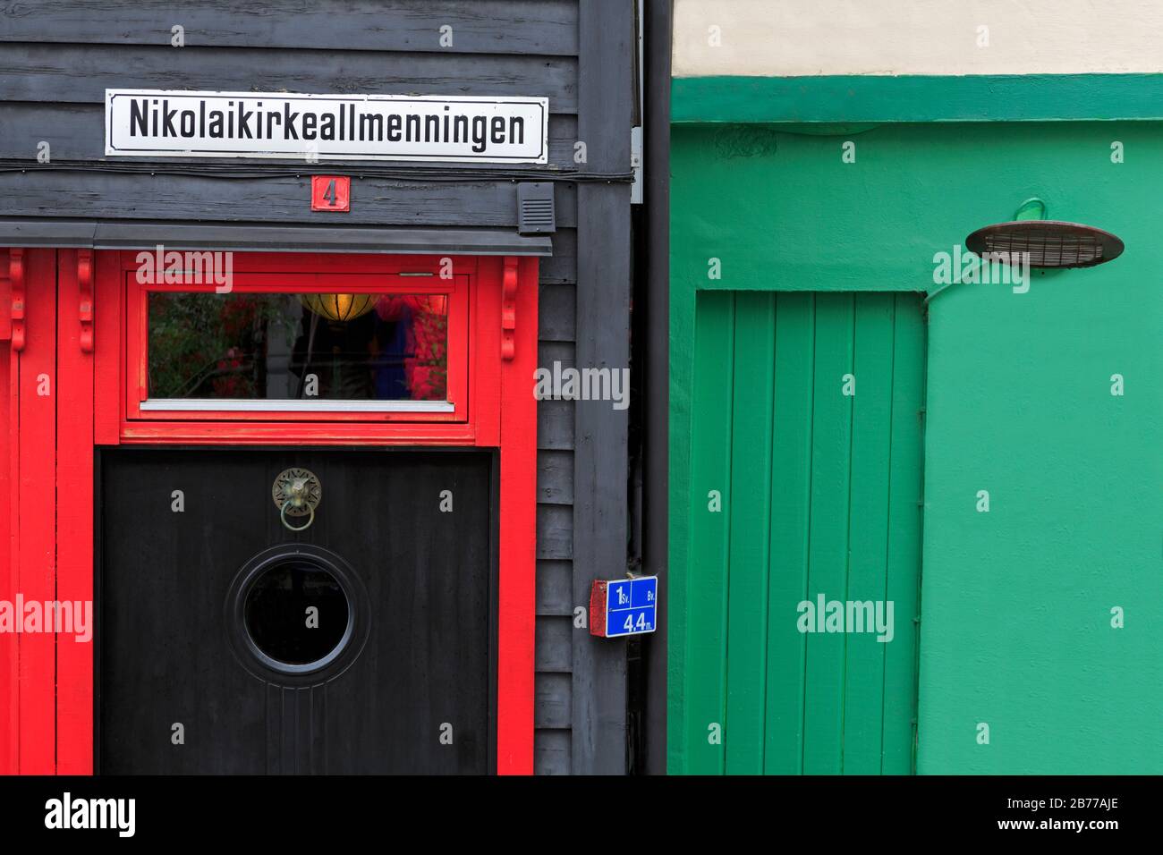 Magasin, Gamla Stan (Vieille Ville), Bergen City, Comté De Hordaland, Norvège Banque D'Images