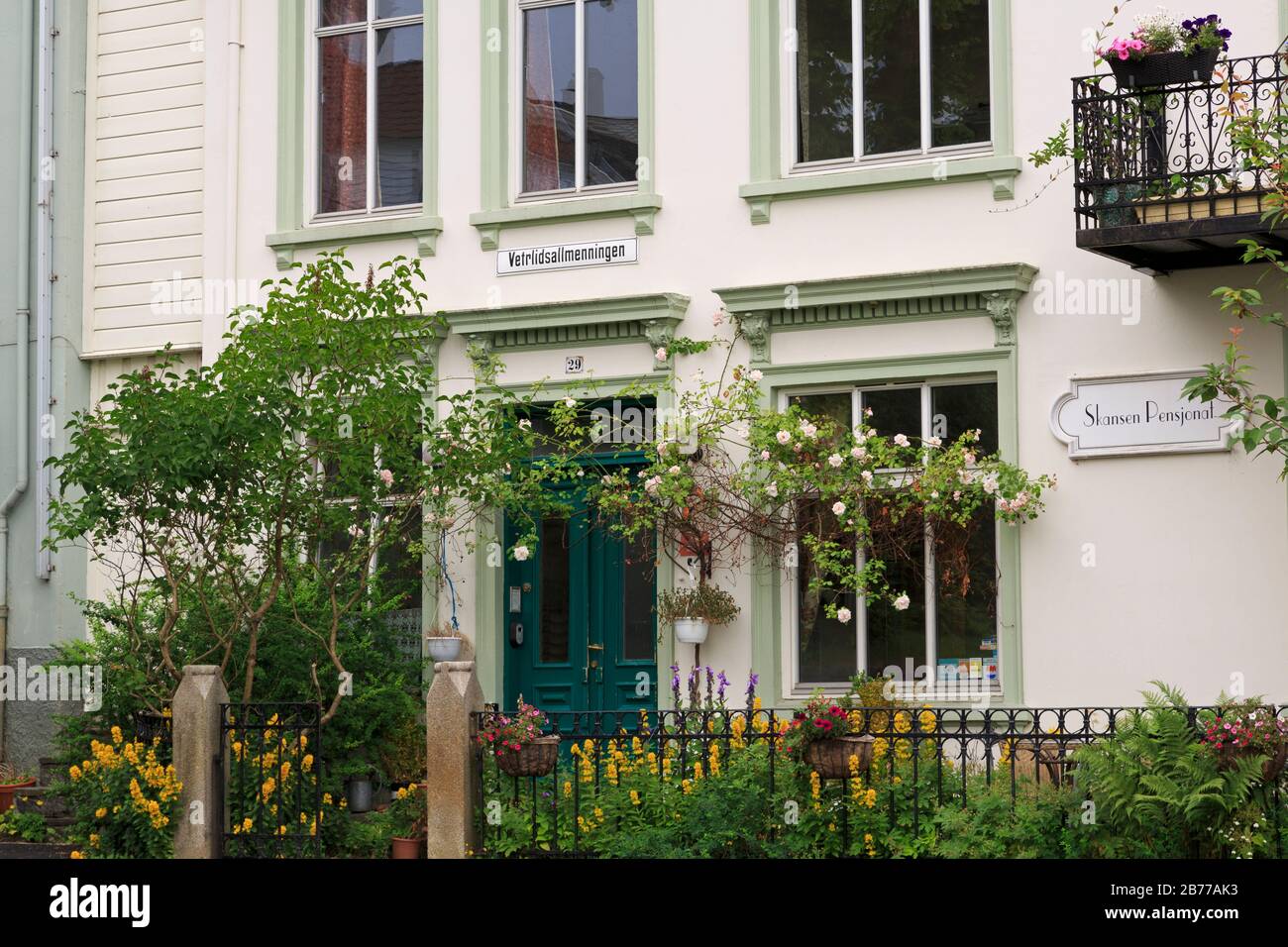 Gamla Stan (Vieille Ville), Bergen City, Comté De Hordaland, Norvège Banque D'Images