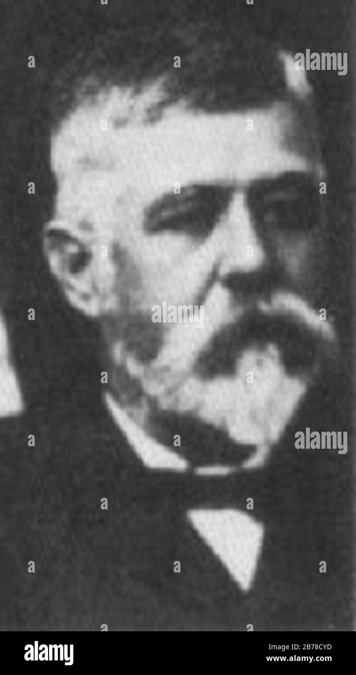 George Norton Wilcox (Novembre 1892). Banque D'Images