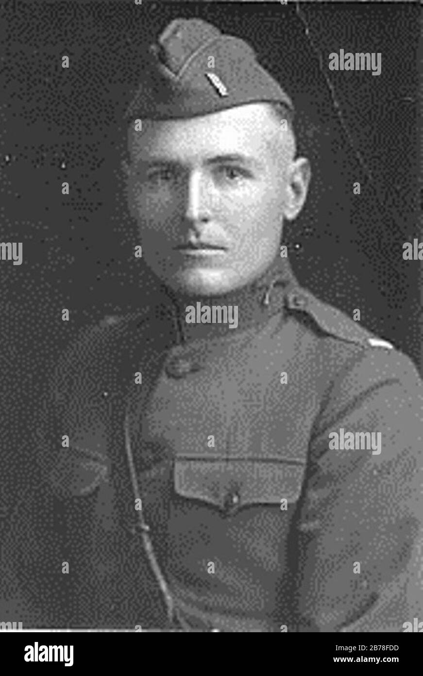 George S. Robb - récipiendaire de la Médaille d'honneur de la première Guerre mondiale. Banque D'Images
