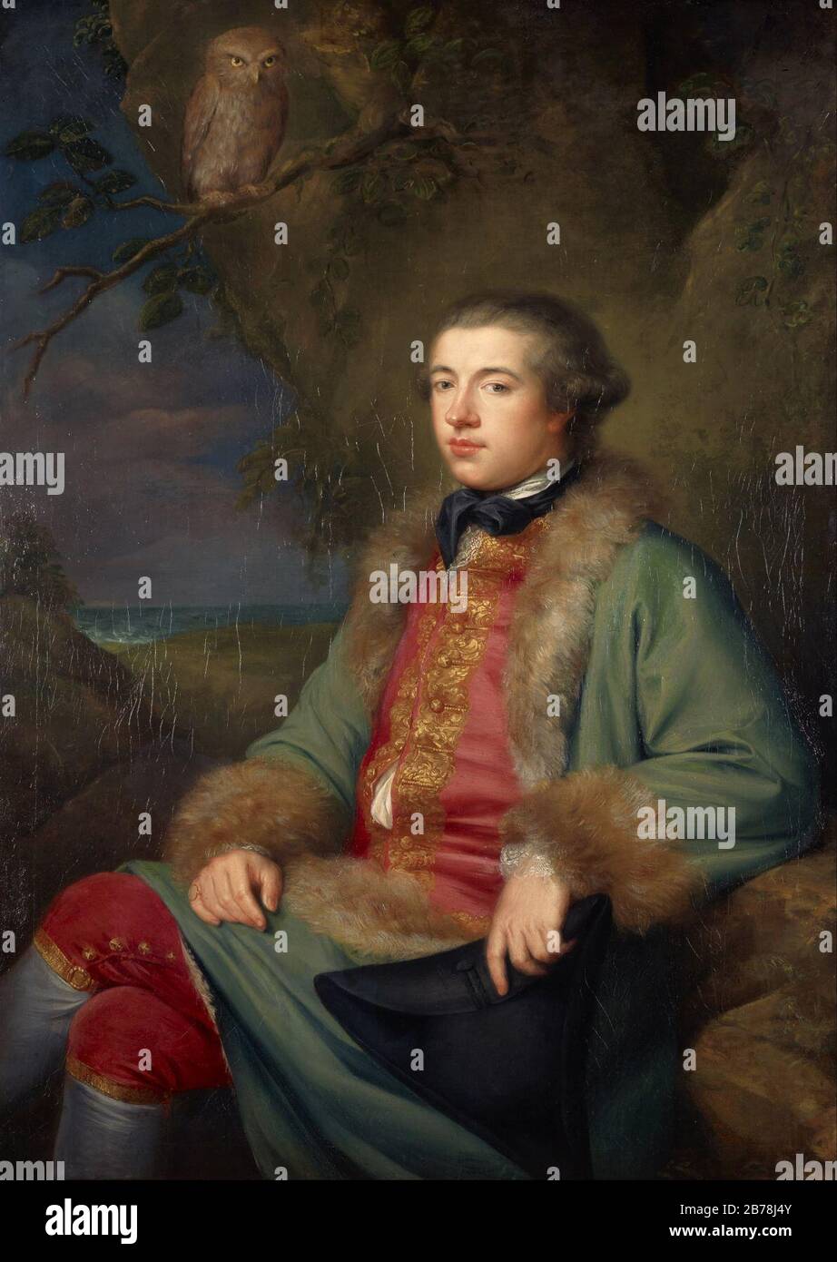 George Willison - James Boswell, 1740 - 1795. Diariste et biographe de Samuel Johnson Banque D'Images