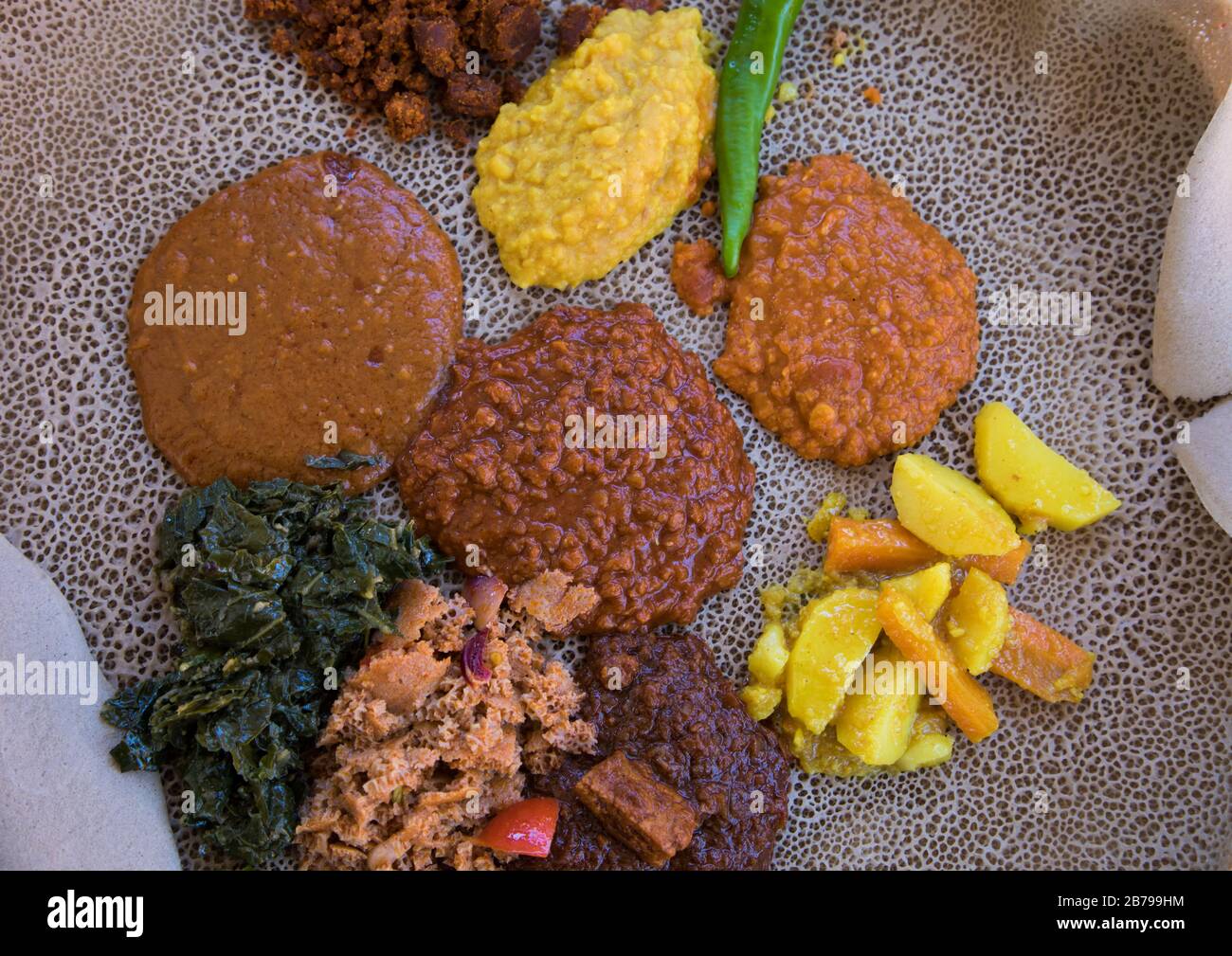 Ethiopian dish Banque de photographies et d’images à haute résolution ...