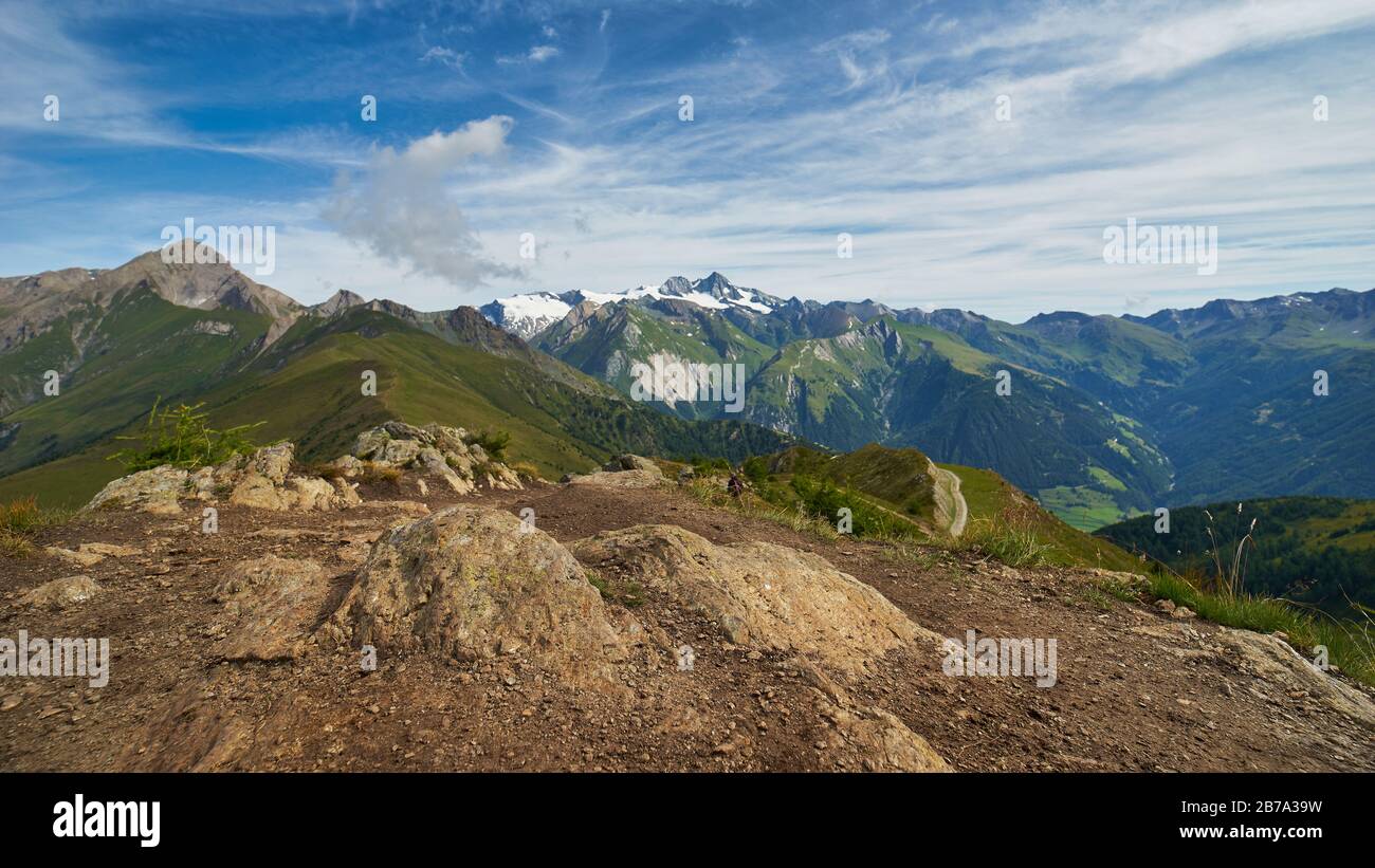 Kals am Großglockner Mount Großglockner Banque D'Images