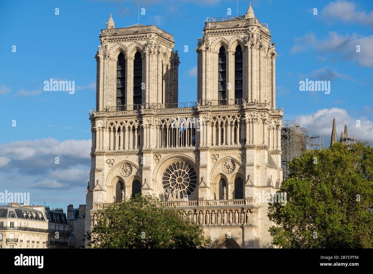 Cathédrale notre Dame de Paris, France, Europe Banque D'Images