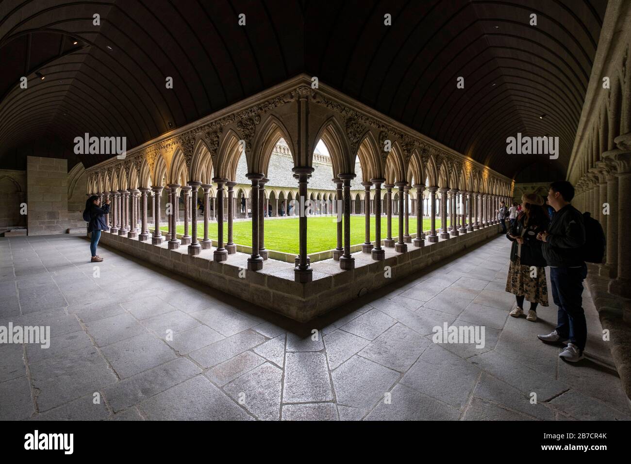 Abbaye du mont saint michel Banque de photographies et d’images à haute ...