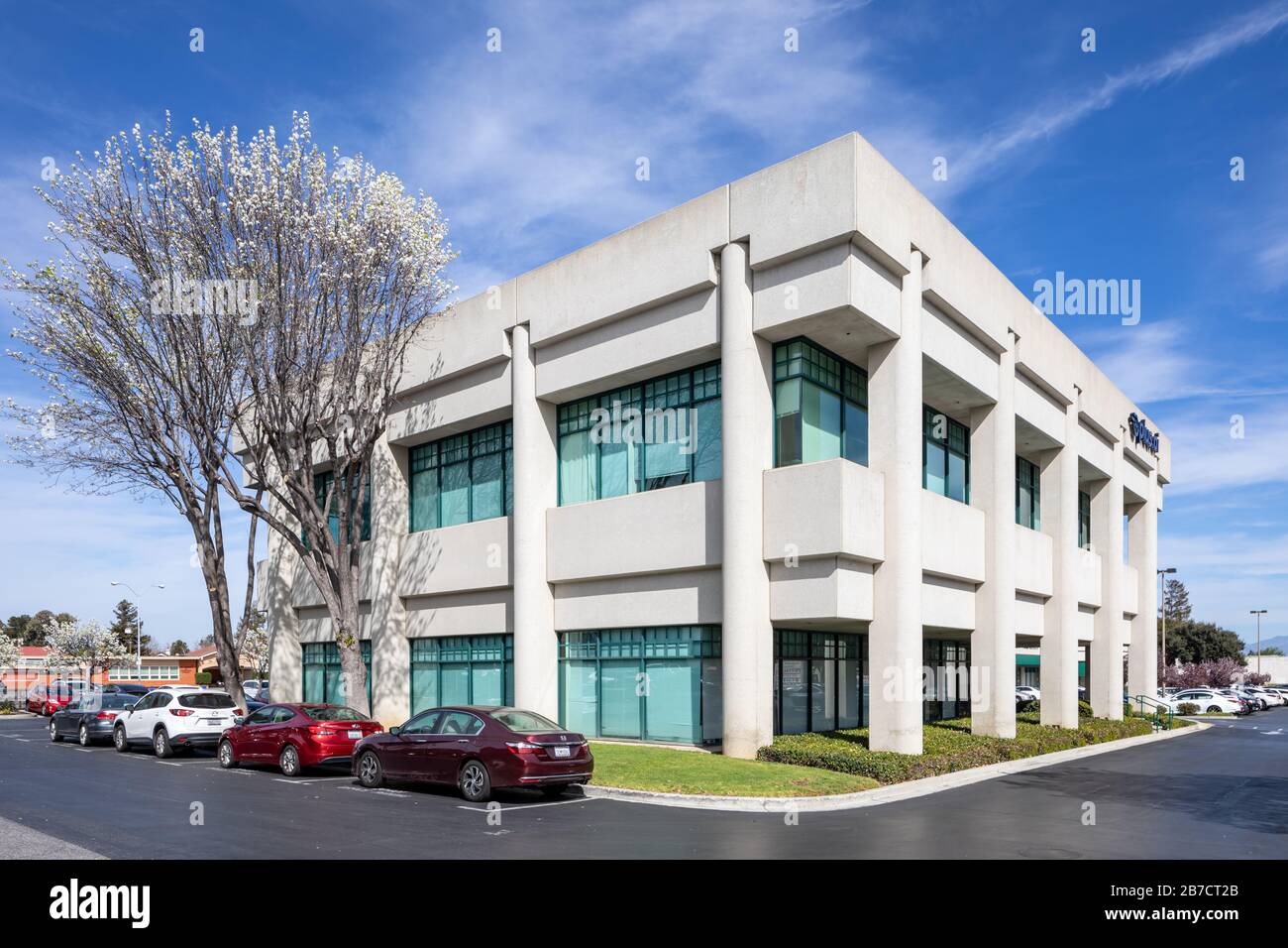 Plus.ai, Stevens Creek Boulevard, Cupertino, Californie, États-Unis Banque D'Images