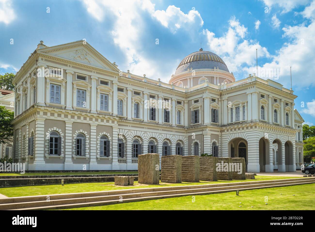 Musée national de Singapour, le plus ancien de Singapour Banque D'Images