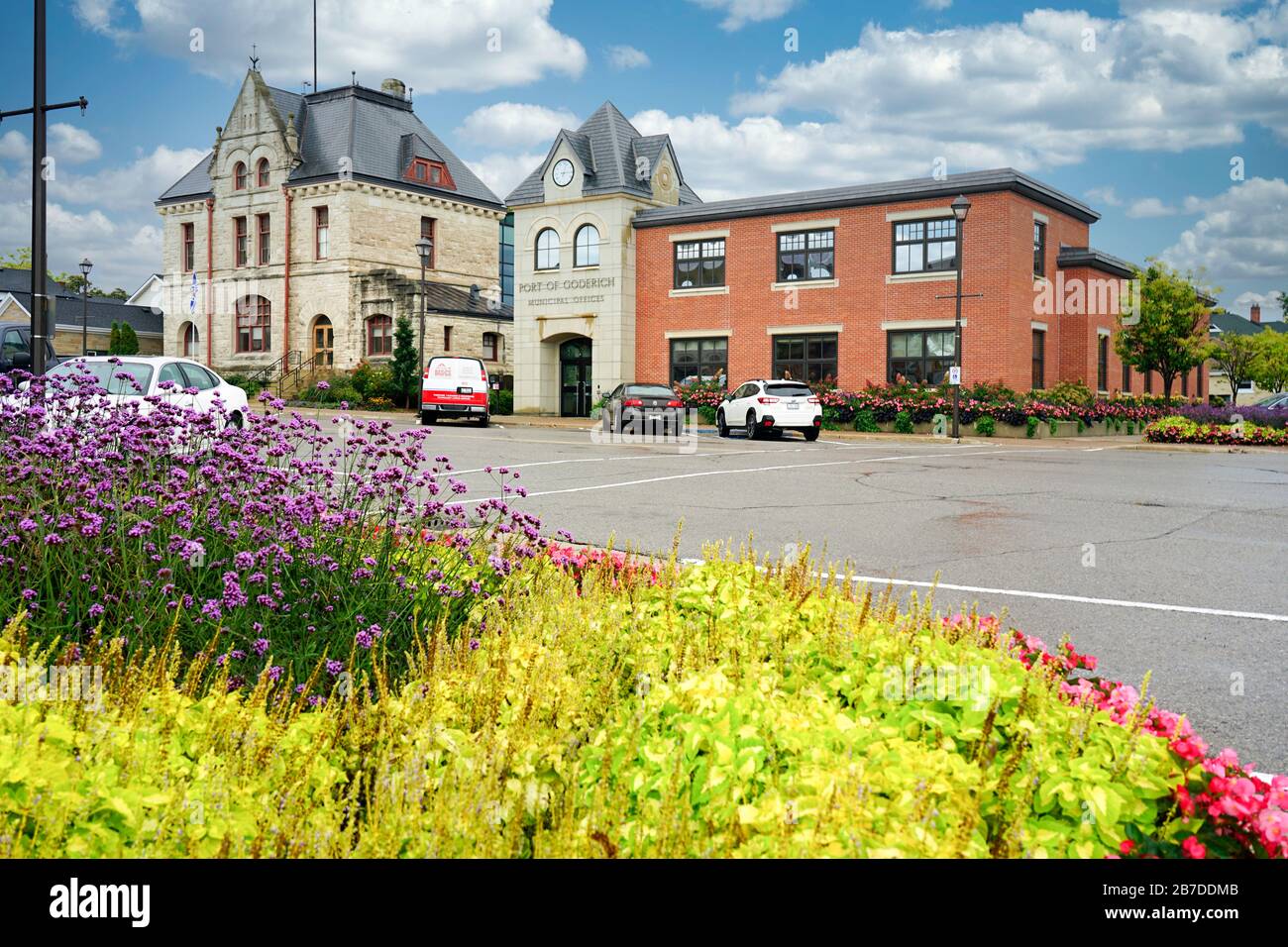 Édifice municipal de Goderich, Ontario, Canada Banque D'Images