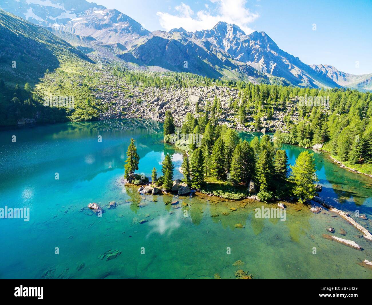 Lac Viola - Val di Campo - Poschiavo - Suisse Photo Stock - Alamy