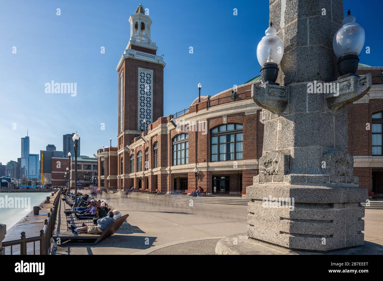 Navy Pier Banque D'Images