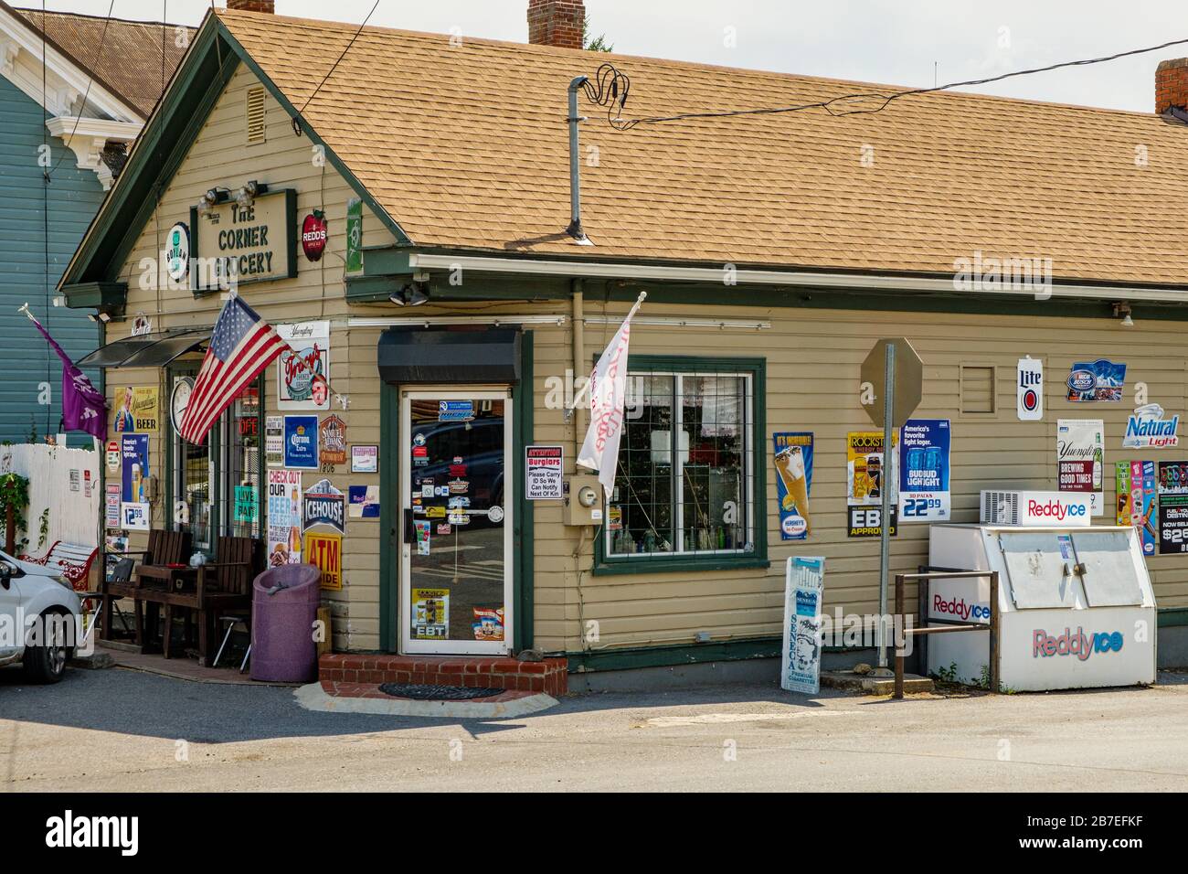 The Corner Grocery, 1806 Gerrardstown Road, Gerrardstown, Virginie occidentale Banque D'Images