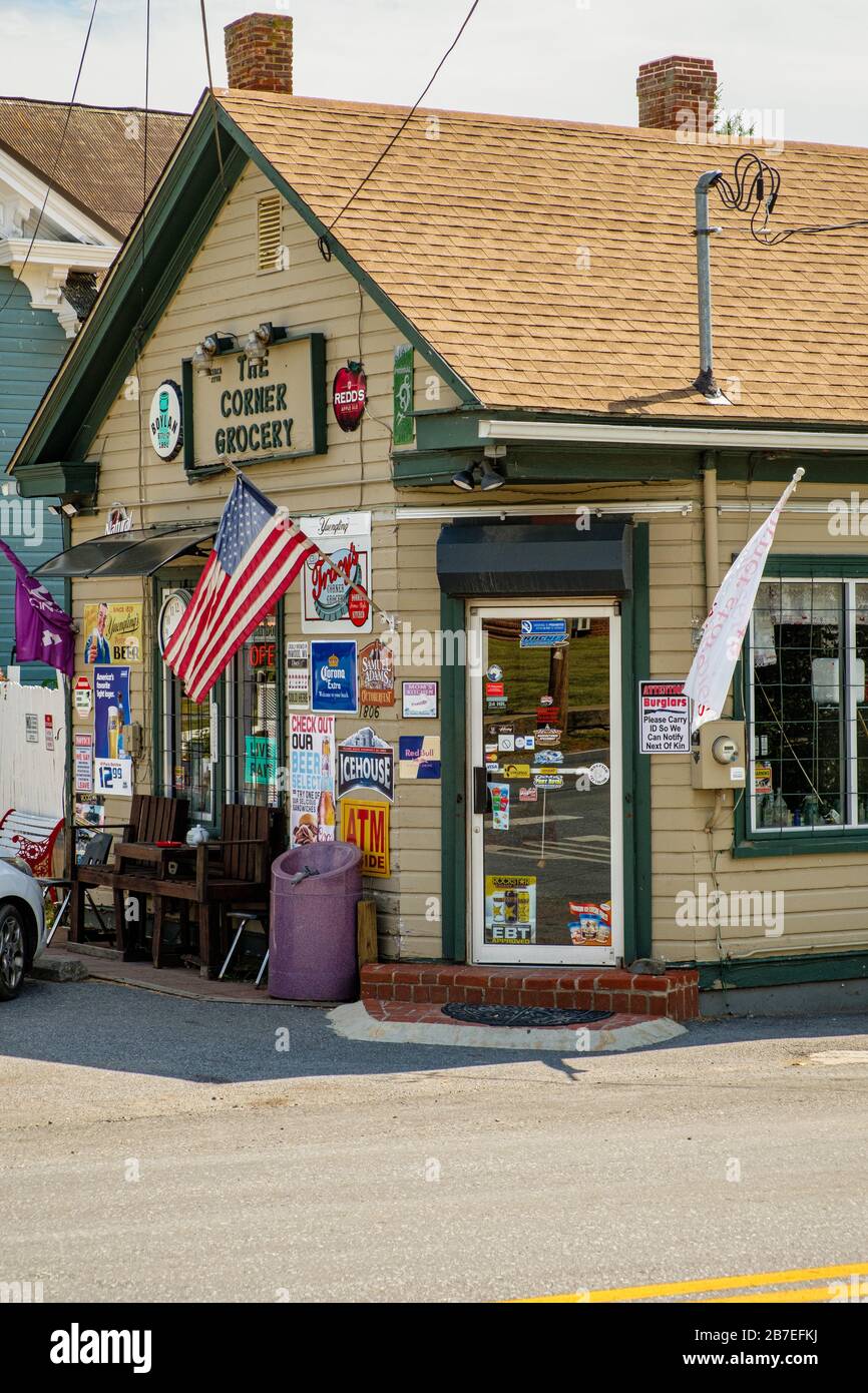 The Corner Grocery, 1806 Gerrardstown Road, Gerrardstown, Virginie occidentale Banque D'Images