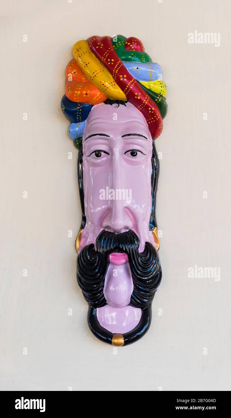 Icône Rajasthani Udaipur Rajasthan Inde Banque D'Images