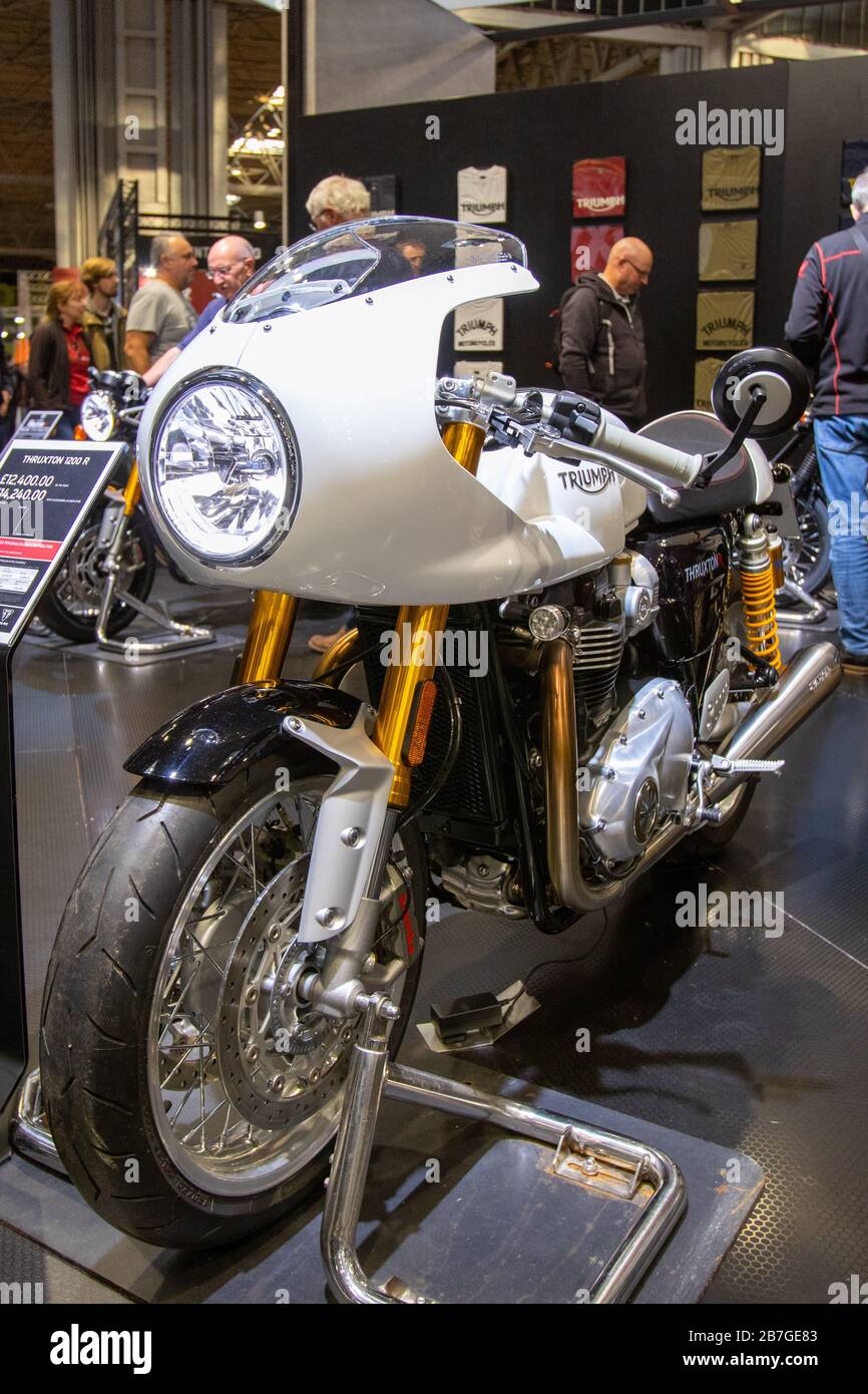 Triumph Thruxton 1200 R Banque De Photographies Et D’images à Haute 