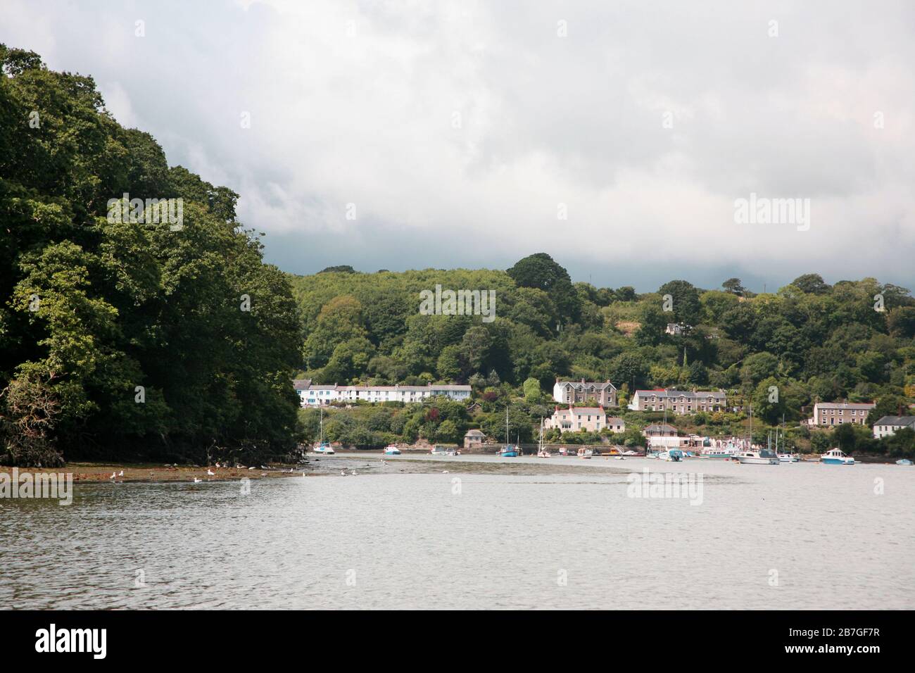 Malpas de la rivière Truro, Cornwall, Angleterre, Royaume-Uni Banque D'Images