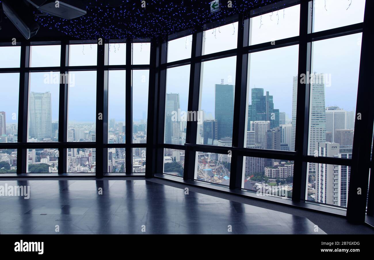 Vue depuis la Tour de Tokyo Banque D'Images Vue depuis la Tour de Tokyo Banque D'Images