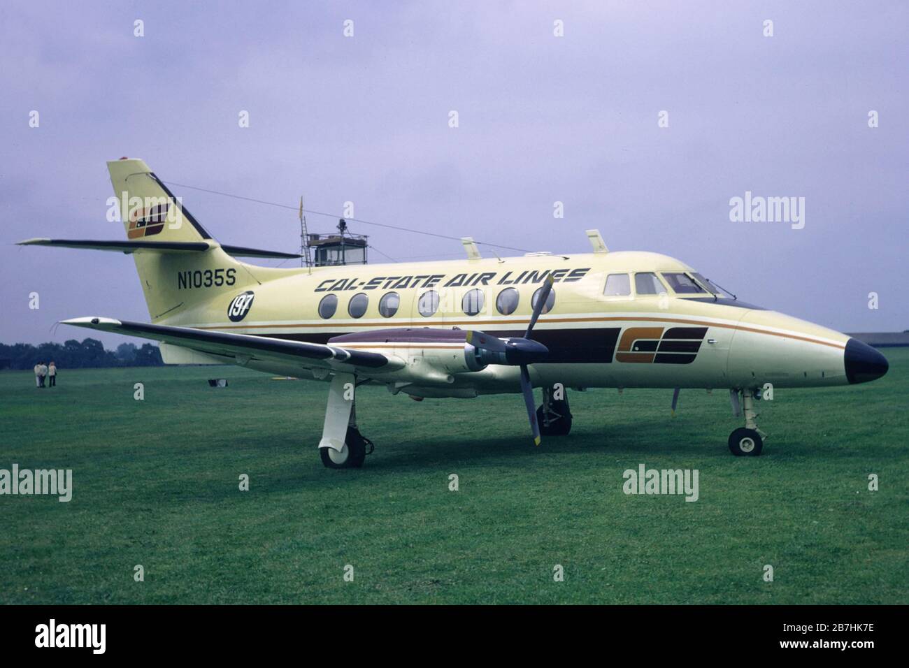 La Daily Express Air Race à Sywell le 12 juin 1971 Banque D'Images