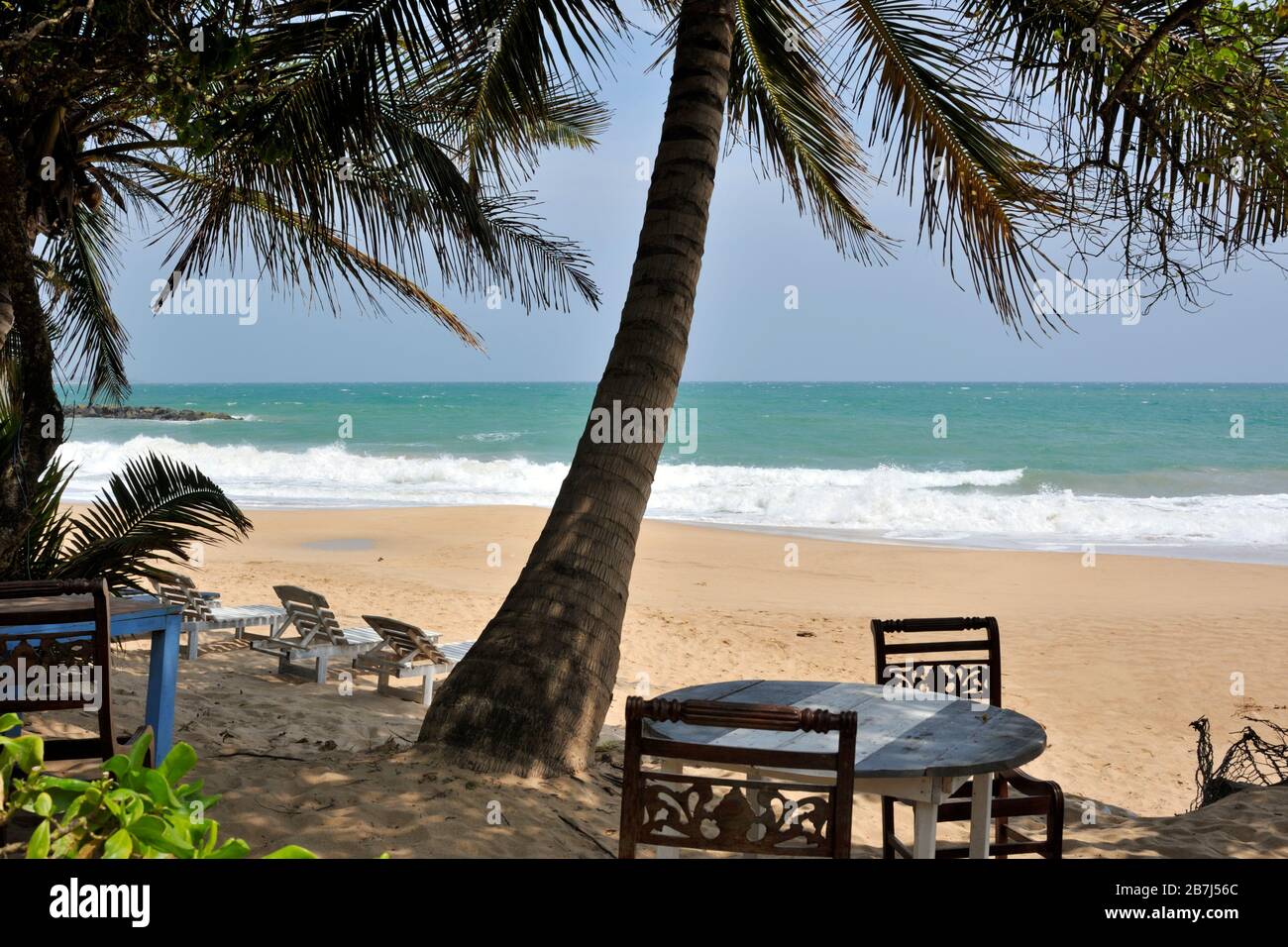 Sri Lanka, Plage De Tangalle Banque D'Images