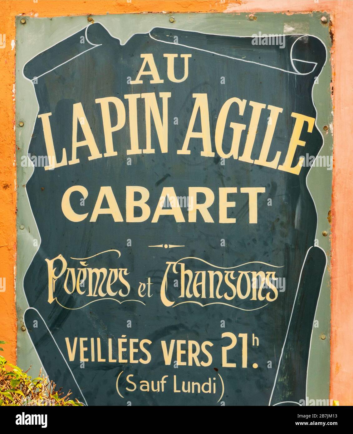 Cabaret au lapin Agile Montmatre Paris France Banque D'Images