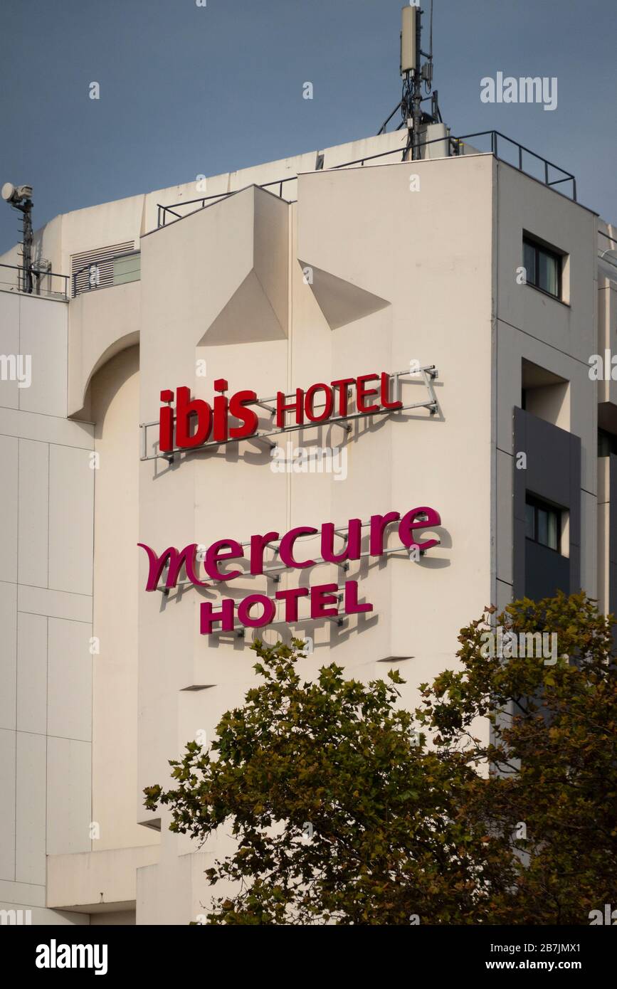 Ibis Mercure Hotel Sacré coeur Montmartre Paris France Banque D'Images