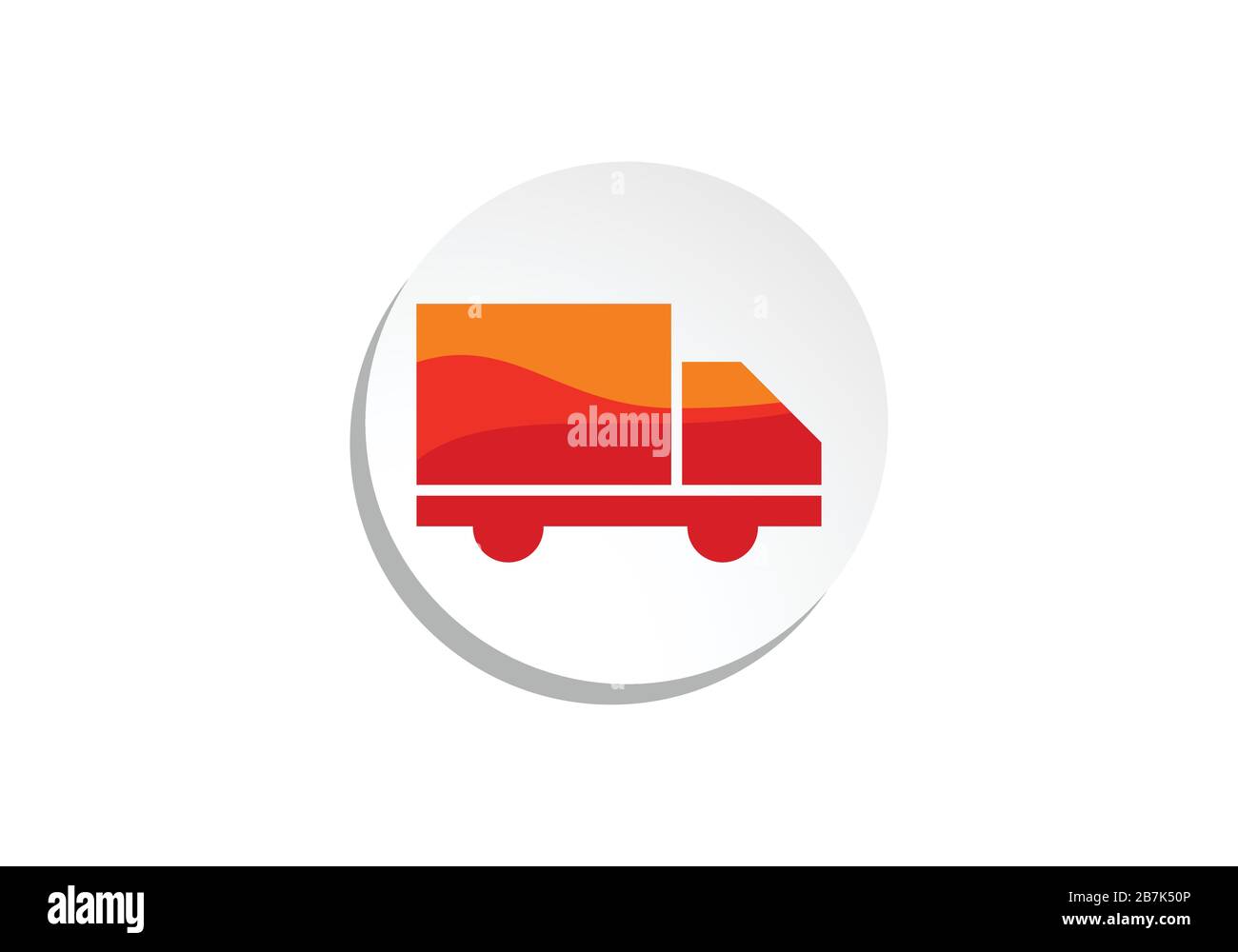 Icône vecteur de livraison de transport rapide pour les applications et les sites Web de transport Illustration de Vecteur
