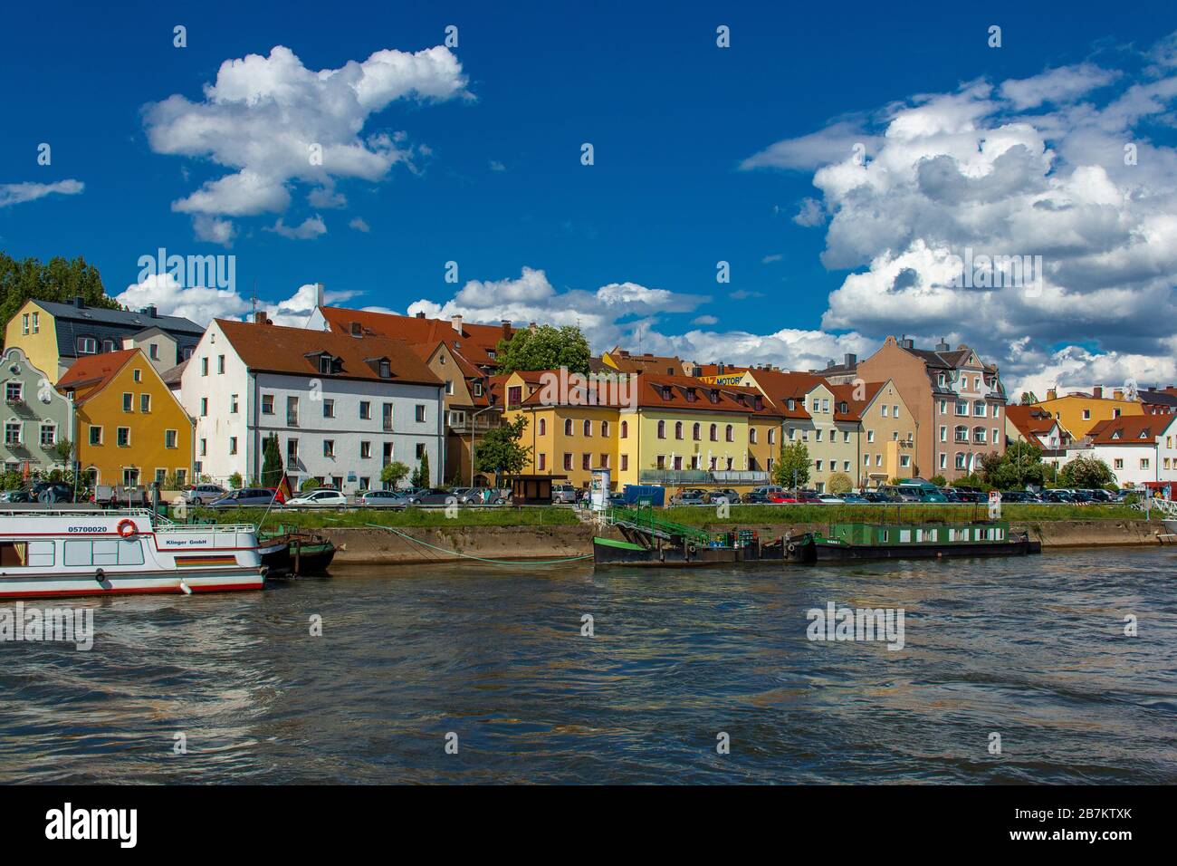 Regensburg, Bavière, Allemagne, Europe Banque D'Images